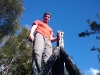 Brendan looks down from Trig