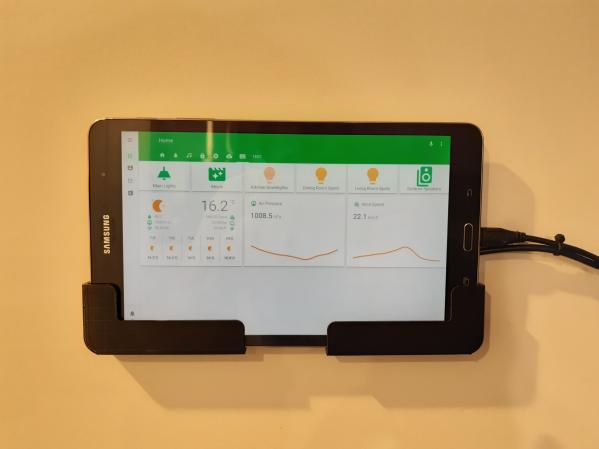 tablet smarthome dashboard