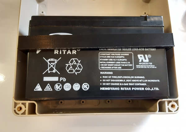 mounting battery